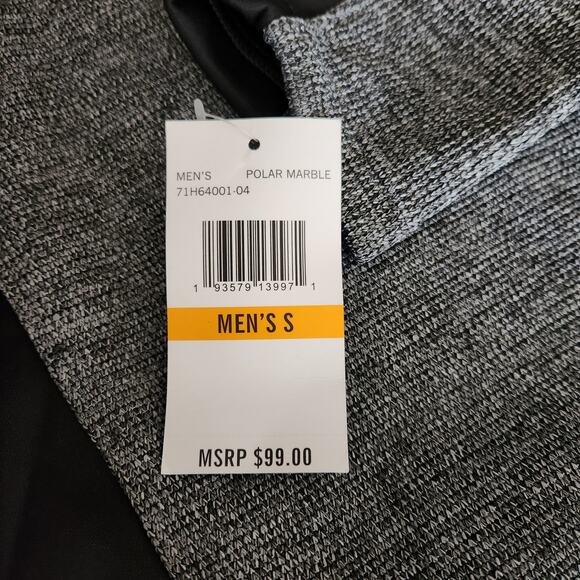 Spyder Men Outbound 1/4 CORE Sweater Polar Marble Size S - Picture 5 of 5